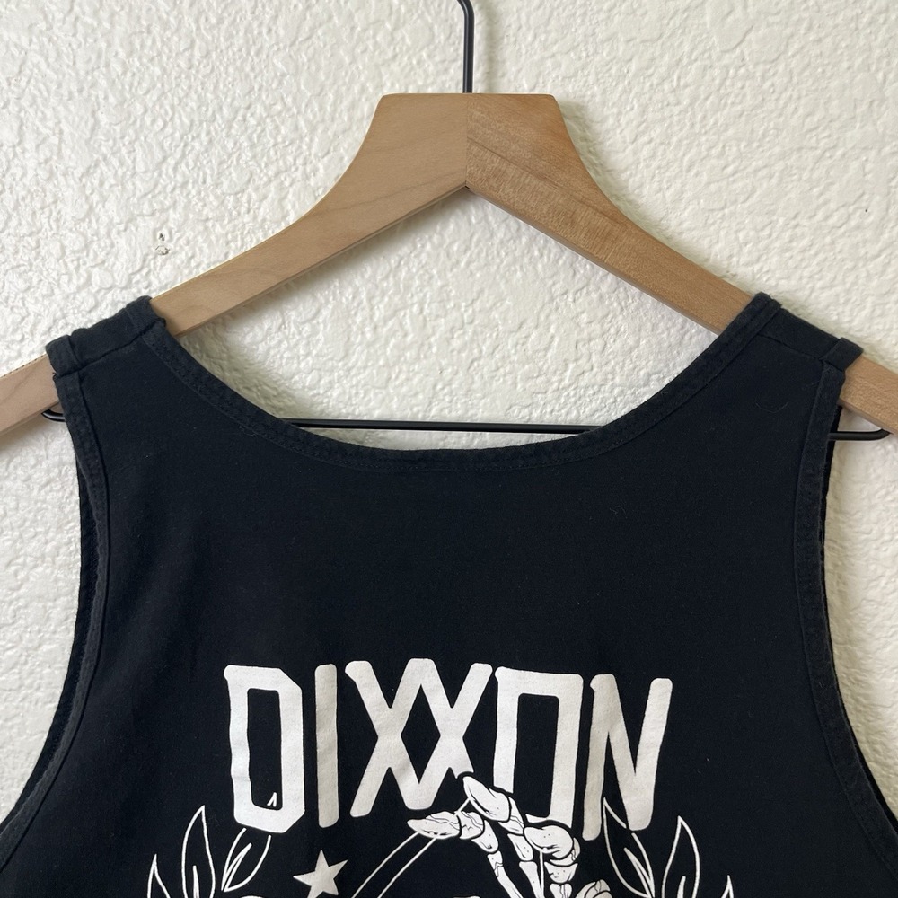 Dixxon Shirt Mens Black Tank Top Premium Friends In Low Places Lowrider Size L - Picture 9 of 9